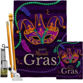 House Flag Mardi Gras FK118013 B