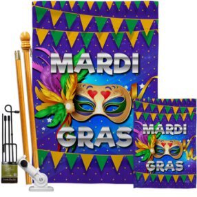 House Flag Mardi Gras FK137347