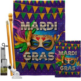 House Flag Mardi Gras FK137347 B