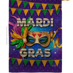 House Flag Mardi Gras H137347 B