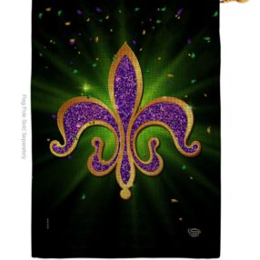 House Flag Mardi Gras H192436 B