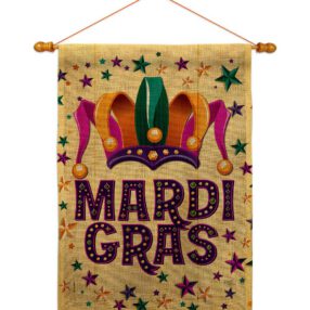 House Flag Mardi Gras HS118014 B 03
