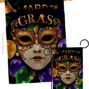 House Flag Mardi Gras S120008 B