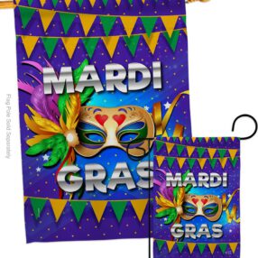 House Flag Mardi Gras S137347