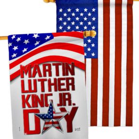 House Flag Martin Luther King HP130314AB