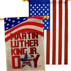 House Flag Martin Luther King HP130314AB B