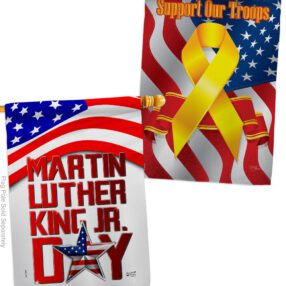 House Flag Martin Luther King HP130314AF
