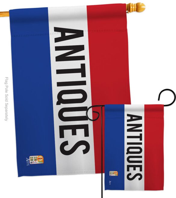Antiques - Merchant Special Occasion Vertical Impressions Decorative Flags HG140778 Made In USA - Image 4