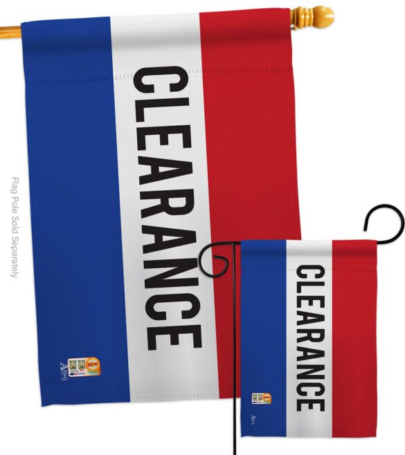 Clearance - Merchant Special Occasion Vertical Impressions Decorative Flags HG140779 Made In USA - Image 3