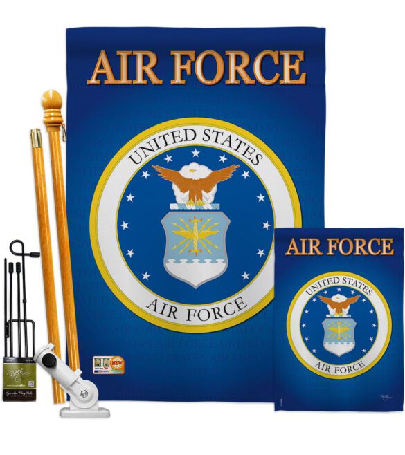 Air Force - Military Americana Vertical Impressions Decorative Flags HG108054 Imported - Image 7