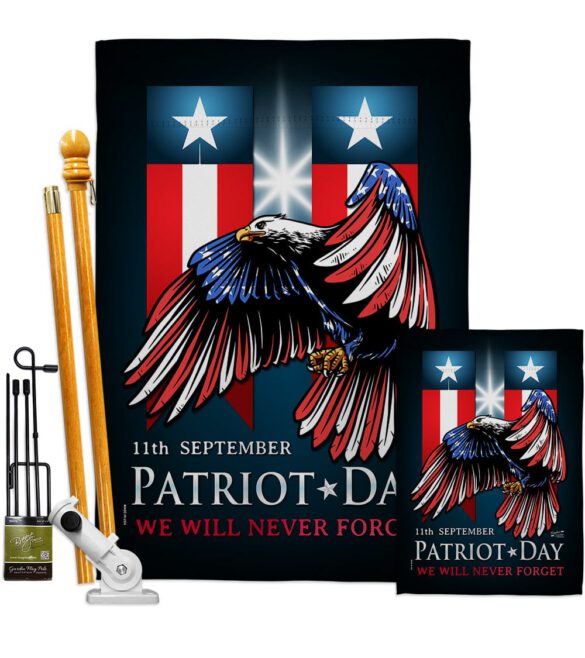 911 Patriot Day - Military Americana Vertical Impressions Decorative Flags HG137289 Made In USA - Image 7