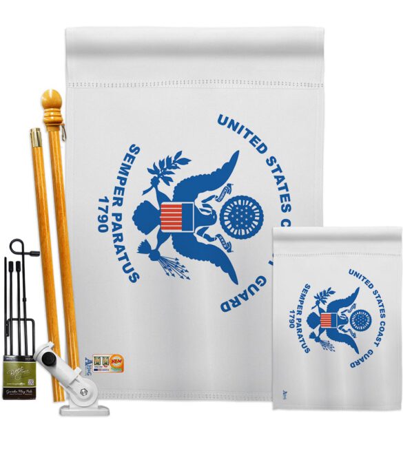 Coast Guard - Military Americana Vertical Impressions Decorative Flags HG140312 Made In USA - Image 6