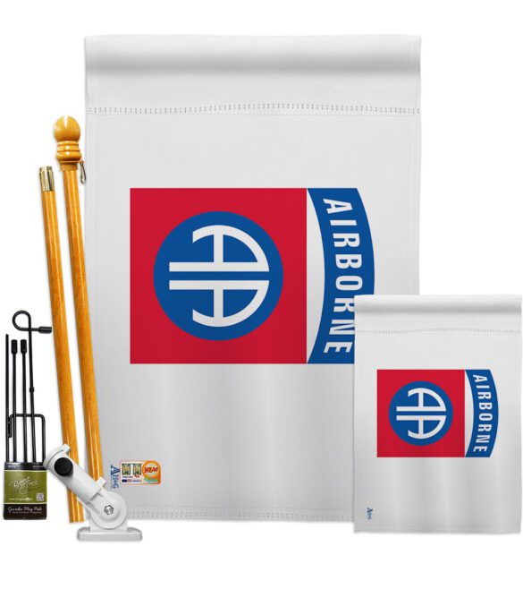 82nd. Airborne - Military Americana Vertical Impressions Decorative Flags HG140316 Made In USA - Image 7