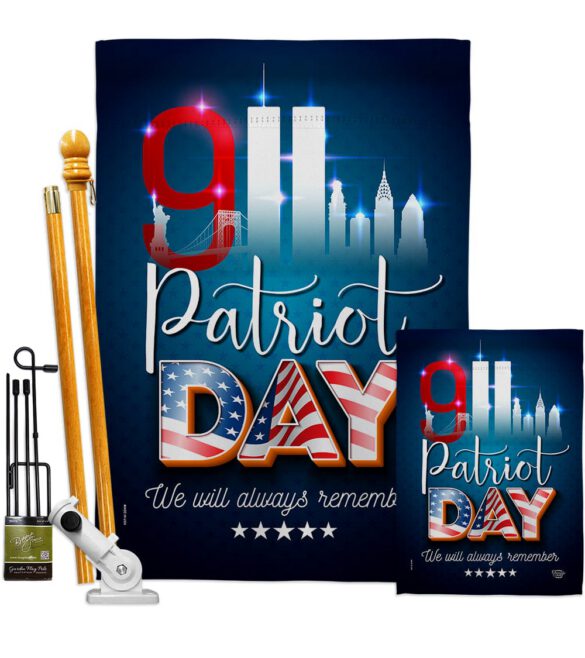 911 Remember Honor - Military Americana Vertical Impressions Decorative Flags HG192275 Made In USA - Image 7