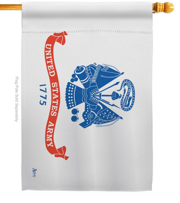 Army - Military Americana Vertical Impressions Decorative Flags HG140301 Made In USA - Image 3