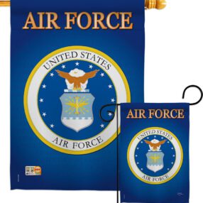 Air Force - Military Americana Vertical Impressions Decorative Flags HG108054 Imported