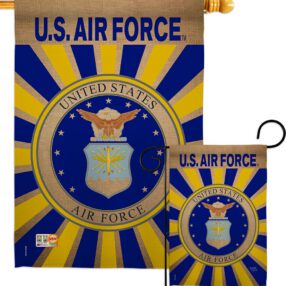 Air Force - Military Americana Vertical Impressions Decorative Flags HG108395 Made In USA