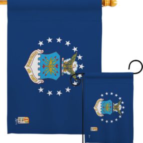 Air Force - Military Americana Vertical Impressions Decorative Flags HG140304 Made In USA