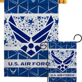 Air Force - Military Americana Vertical Impressions Decorative Flags HG170148 Made In USA