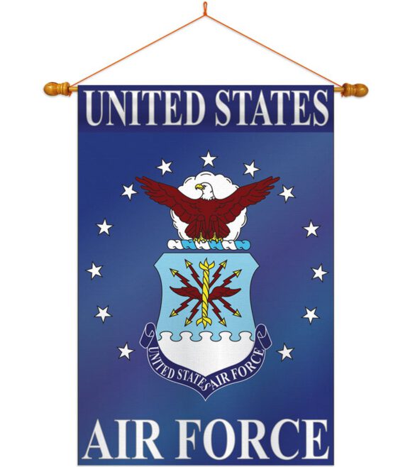 Air Force - Military Americana Vertical Applique Decorative Flags HG108015 - Image 5