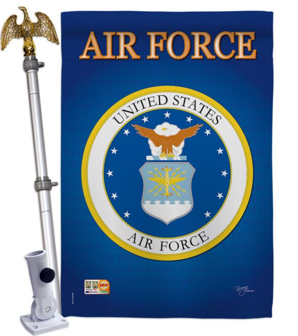 Air Force - Military Americana Vertical Impressions Decorative Flags HG108054 Imported - Image 10