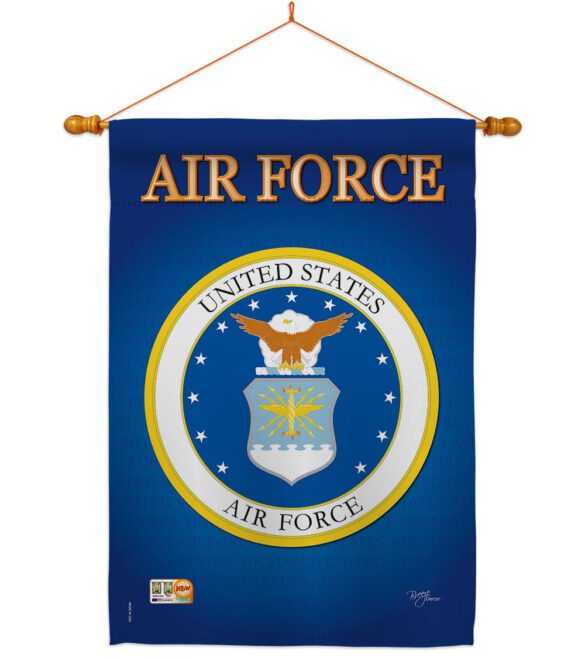 Air Force - Military Americana Vertical Impressions Decorative Flags HG108054 Imported - Image 11