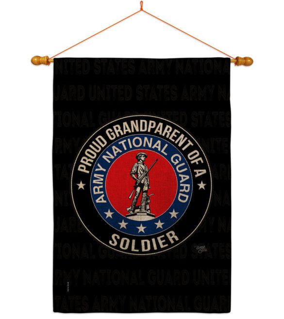 Army Proud Grandparent Soldier - Military Americana Vertical Impressions Decorative Flags HG108555 Made In USA - Image 21