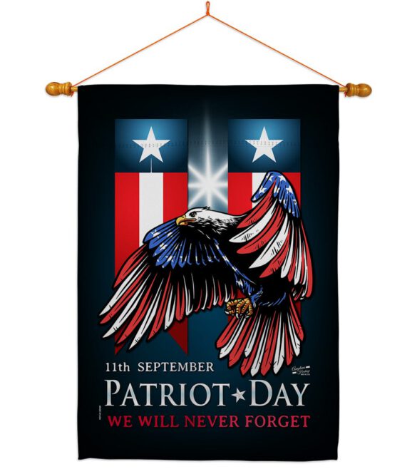911 Patriot Day - Military Americana Vertical Impressions Decorative Flags HG137289 Made In USA - Image 11