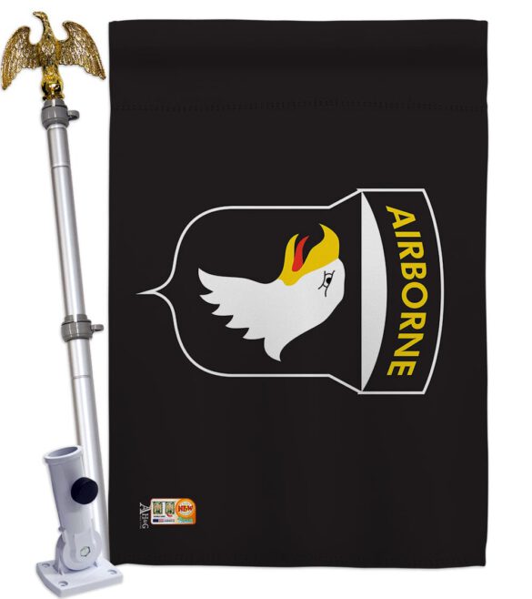 101st. Airborne - Military Americana Vertical Impressions Decorative Flags HG140315 Made In USA - Image 10