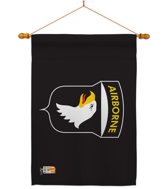 101st. Airborne - Military Americana Vertical Impressions Decorative Flags HG140315 Made In USA - Image 11