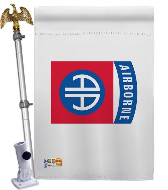 82nd. Airborne - Military Americana Vertical Impressions Decorative Flags HG140316 Made In USA - Image 10