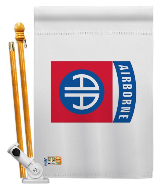 82nd. Airborne - Military Americana Vertical Impressions Decorative Flags HG140316 Made In USA - Image 6