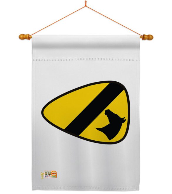 1st Cavalry - Military Americana Vertical Impressions Decorative Flags HG140317 Made In USA - Image 11
