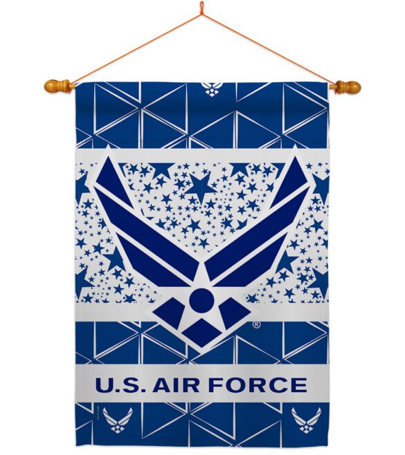 Air Force - Military Americana Vertical Impressions Decorative Flags HG170148 Made In USA - Image 11