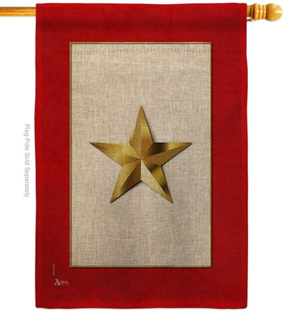 Gold Star - Military Americana Vertical Impressions Decorative Flags HG141082 Made In USA - Image 14