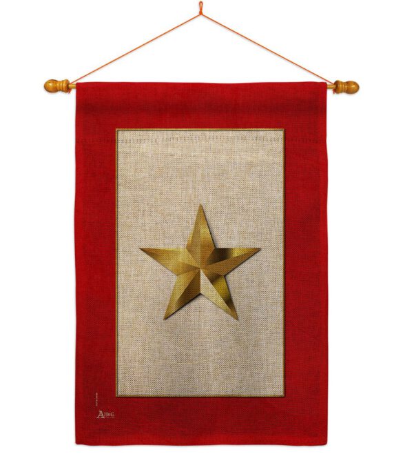 Gold Star - Military Americana Vertical Impressions Decorative Flags HG141082 Made In USA - Image 24