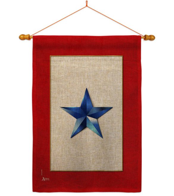 Blue Star - Military Americana Vertical Impressions Decorative Flags HG141083 Made In USA - Image 24