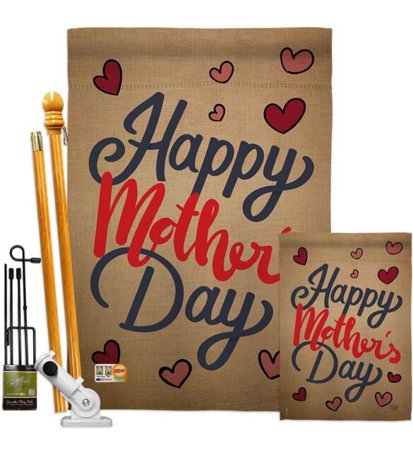 Happy Mother's Day - Mother's Day Summer Vertical Impressions Decorative Flags HG192031 Made In USA - Image 6