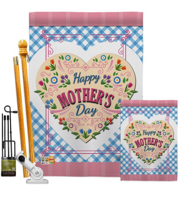 Floral Mother Day - Mother's Day Summer Vertical Impressions Decorative Flags HG192168 Made In USA - Image 6