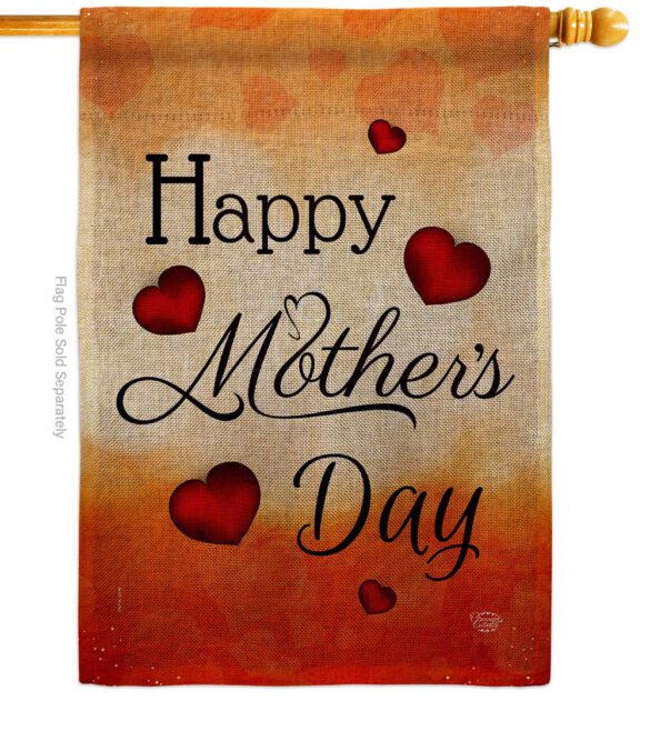 Happy Mommy Day - Mother's Day Summer Vertical Impressions Decorative Flags HG192571 Made In USA - Image 12