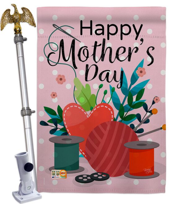Happy Sweet Mother's Day - Mother's Day Summer Vertical Impressions Decorative Flags HG115136 Made In USA - Image 13