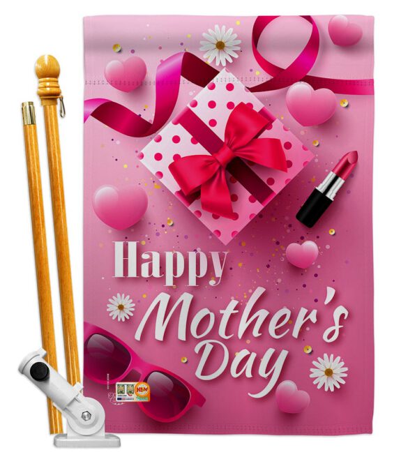 Beautiful Mother Day - Mother's Day Summer Vertical Impressions Decorative Flags HG192189 Made In USA - Image 5