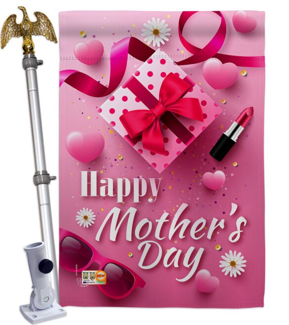 Beautiful Mother Day - Mother's Day Summer Vertical Impressions Decorative Flags HG192189 Made In USA - Image 9
