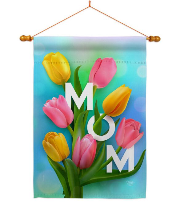 Happy Mom's Day - Mother's Day Summer Vertical Impressions Decorative Flags HG192367 Made In USA - Image 10