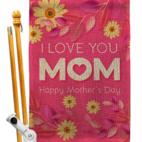 House Flag Mothers Day HS192368 B
