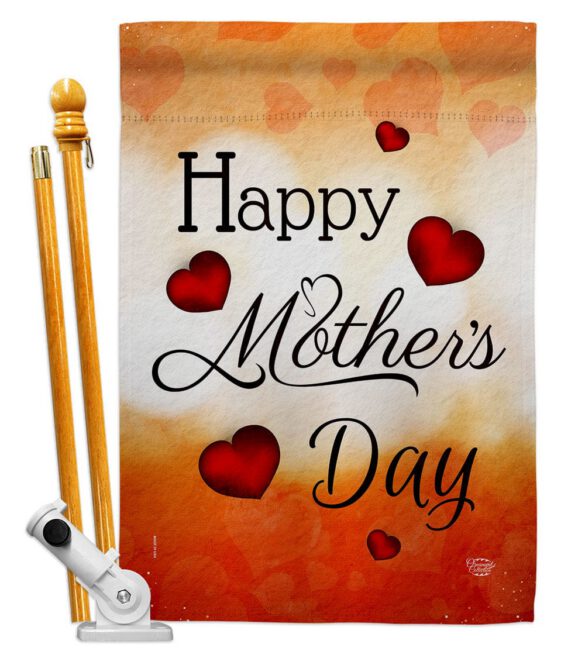 Happy Mommy Day - Mother's Day Summer Vertical Impressions Decorative Flags HG192571 Made In USA - Image 5