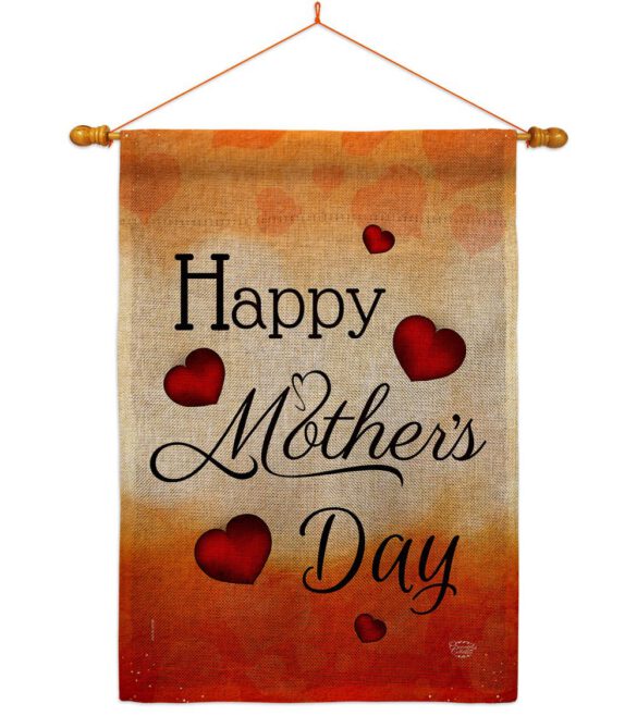 Happy Mommy Day - Mother's Day Summer Vertical Impressions Decorative Flags HG192571 Made In USA - Image 20