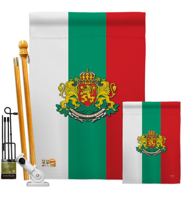 Bulgaria - Nationality Flags of the World Vertical Impressions Decorative Flags HG108204 Made In USA - Image 6