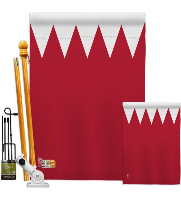 Bahrain - Nationality Flags of the World Vertical Impressions Decorative Flags HG140021 Made In USA - Image 7