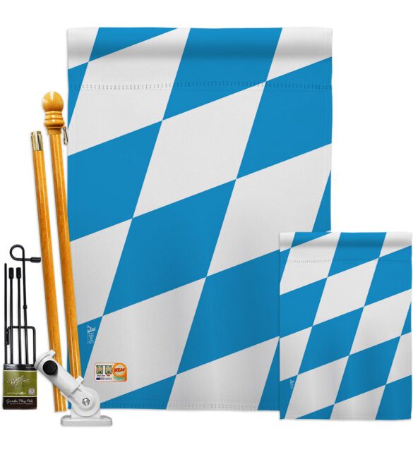 Bavaria - Nationality Flags of the World Vertical Impressions Decorative Flags HG140025 Made In USA - Image 7